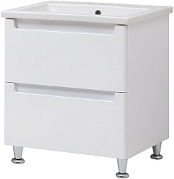 Ceruttispa Мебель для ванной Пьемонт 60 напольная с зеркальным шкафом – фотография-2