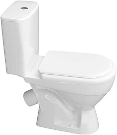 Керамин Унитаз-компакт Толедо однорежимный с сиденьем полипропилен – фотография-4