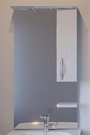 ASB-Mebel Зеркальный шкаф Грета 60/1 – фотография-1