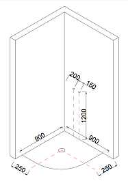 Taliente Душевая кабина 90/90 TA-9091G – фотография-4