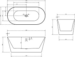 ABBER Акриловая ванна AB9222-1.5 150x70 – фотография-6