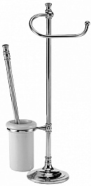 Art&Max Стойка напольная для унитаза и биде Barocco AM-1948-Cr – фотография-1