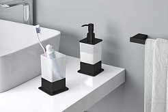 Excellent Дозатор жидкого мыла RIKO DOEX.1616BL черный – фотография-3