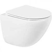 BelBagno Чаша унитаза безободкового Amanda BB051CHR без сиденья