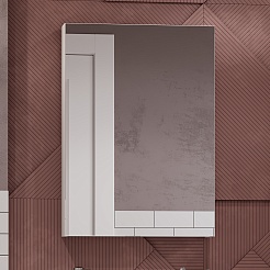 Акватон Мебель для ванной Асти 55 подвесная белая – фотография-12