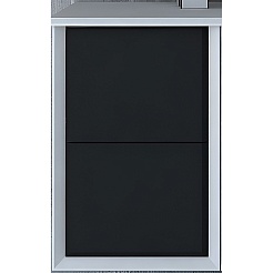 Cezares Тумба с раковиной Bellagio 106 L grafite раковина 50213 – фотография-9