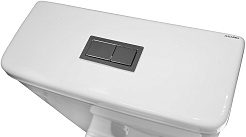 Azario Унитаз-компакт Etereo AZ-8203 безободковый с бачком с сиденьем микролифт белый – фотография-15