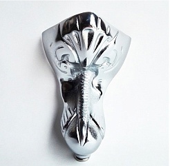 Фэма Чугунная ванна "Beatrice", ножки хром, покрытие RAL, матовое – фотография-6