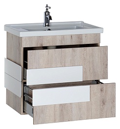 Aquanet Мебель для ванной "Мадейра 70" дуб кантри – фотография-9