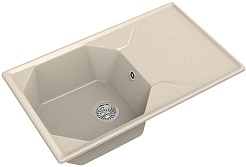 Granfest Мойка кухонная GF-U-840L бежевый – фотография-1