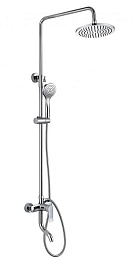 Bravat Душевая стойка Emeralda F6337371CP-A-RUS хром – фотография-1