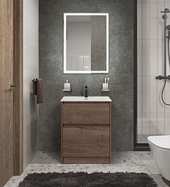 BelBagno Мебель для ванной Kraft 60 напольная Rovere Tabacco – фотография-6