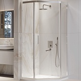 RGW Душевой уголок Passage PA-86 90x120 профиль хром стекло прозрачное