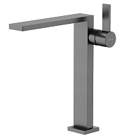 Sancos Смеситель для раковины высокий Linn вороненая сталь SC9020GG