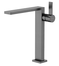 Sancos Смеситель для раковины высокий Linn вороненая сталь SC9020GG – фотография-1