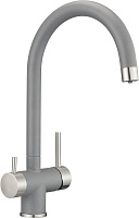Milacio Смеситель для кухни Ultra MCU.554.GR серый металликсе