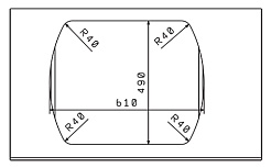Florentina Мойка гранитная Нире 630 К бежевый – фотография-3