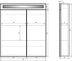 Dreja Зеркальный шкаф Uni 70 – фотография-9