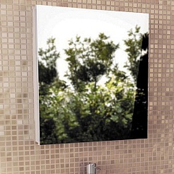 Comforty Зеркальный шкаф Диана 60 R белый – фотография-2