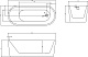 ABBER Акриловая ванна AB9272-1.7 170x70 – картинка-6