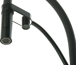 Lemark Смеситель для кухни Bronx LM3761BL черный – фотография-7