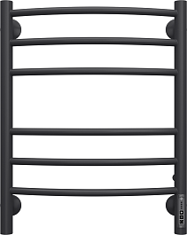 Terminus Полотенцесушитель электрический Классик П6 450x600 черный муар – фотография-1