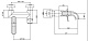 Cezares Смеситель для ванны с душем FUSION-MONO-VM-01 – фотография-4