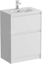 BelBagno Тумба с раковиной Kraft 39 70 напольная Bianco Opaco с раковиной BB-8099-3-70 – фотография-1