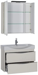 Aquanet Мебель для ванной "Франка 85" слоновая кость (183193) – фотография-2