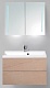 BelBagno Тумба с раковиной REGINA 800 Rosso Basalto – фотография-8