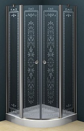 Cezares Душевой уголок ROYAL PALACE-A-R-2-90-CP-Cr – фотография-1