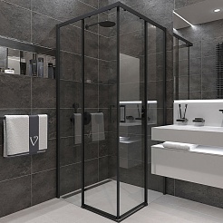 Veconi  Душевой уголок Rovigo RV-47B 90x90 – фотография-1