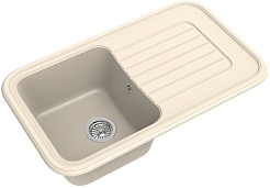 Ewigstein Мойка кухонная Antik 60F крем – фотография-1