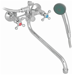 Frap Смеситель для ванны H08 F2208-2 хром – фотография-1