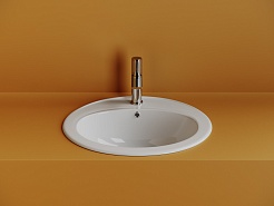 Ceramicanova Мебельная раковина Sun 56 CN6079 белая – фотография-6