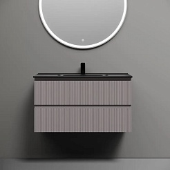 Sancos Тумба с раковиной Snob T 90 doha soft раковина Element 91 CN7002MB – фотография-2