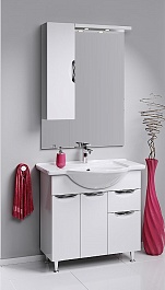 Aqwella Зеркальный шкаф Эколайн 85 – фотография-3