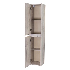 BelBagno Пенал для ванной Kraft 33/160 L Rovere Galifax Bianco – фотография-4