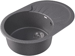 Dr. Gans Мойка кухонная Берта 760 базальт – фотография-2