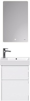 Dreja Мебель для ванной Slim 55 подвесная белая