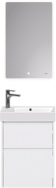 Dreja Мебель для ванной Slim 55 подвесная белая – фотография-1
