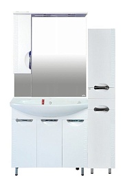 Misty Шкаф-пенал Престиж 35 R белый – фотография-5