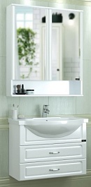 СанТа Мебель для ванной Верона 75, подвесная – фотография-1