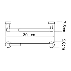 WasserKRAFT Держатель бумажных полотенец  "Isen K-4022" – фотография-2