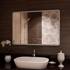 Continent Зеркало Demure Led 1000x700 – фотография-6