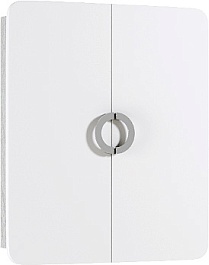 Aqwella Шкаф навесной Аликанте 60 седой дуб – фотография-1