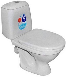 Santeri Унитаз-компакт "Соната" 413366 белый с краплением – фотография-1