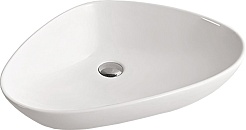 SantiLine Раковина накладная 59 SL-1034 белая – фотография-1
