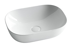 Ceramicanova Мебельная раковина Element 46 CN6009 белая – фотография-1