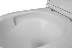 Azario Унитаз подвесной Grado AZ-0046-UQ3 безободковый белый – фотография-7